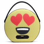 Wholesale Sunglasses Emoji Portable Bluetooth Wireless Speaker MY551BT (Heart Eyes)